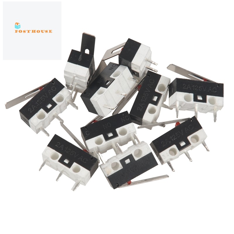 Set 10 Công Tắc Micro Ac 125v 1a Spdt 1no 1nc
