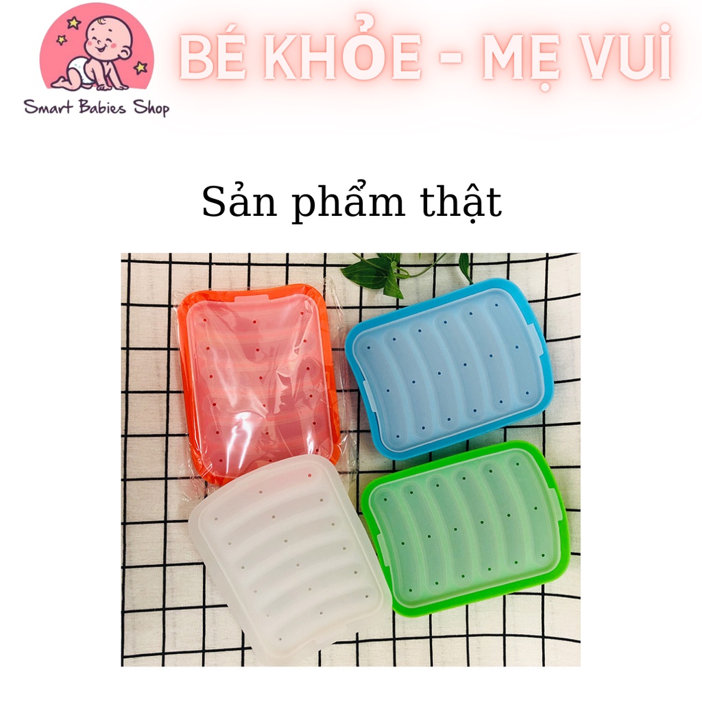 Khuôn Làm Bánh - Xúc Xích,Khuôn Bánh - Xúc Xích Silicon Cho Bé Ăn Dặm