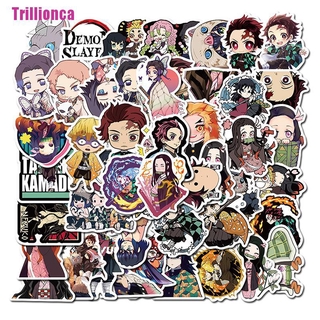 Set 50 Sticker Dán Trang Trí Phong Cách Anime Nhật Bản