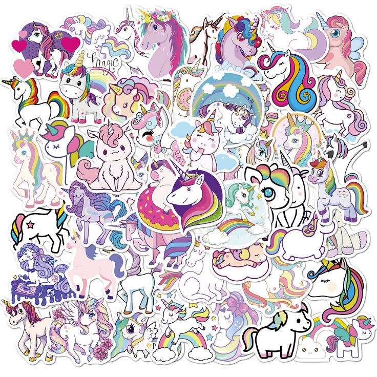 Sticker NGỰA PONY nhựa PVC không thấm nước, dán nón bảo hiểm, laptop, điện thoại, Vali, xe, Cực COOL #147