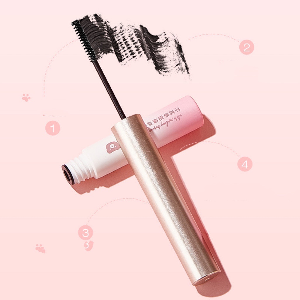 Chuốt mi kiss beauty đầu nhỏ chuốt tơi chuốt dài mascara không thấm nước không lem