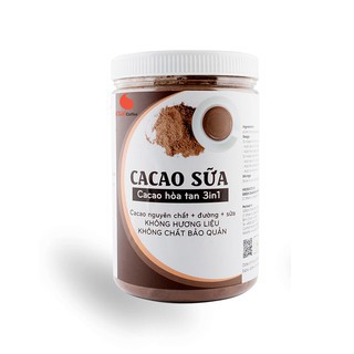 Cacao sữa 3in1 thơm ngon - tiện lợi Light Coffee - hũ 550g