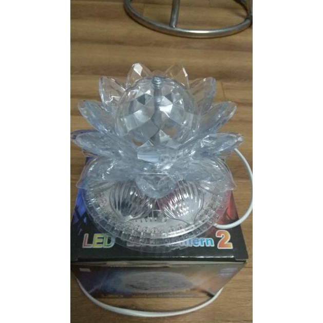 Sale  Đèn Led Bông Sen Quay 7 Màu  ShopAnhThu