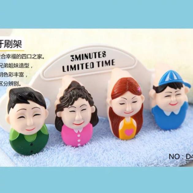 Cài bàn chải các hình cu te đáng yêu ảnh thật nhà dùng ạ GDTH