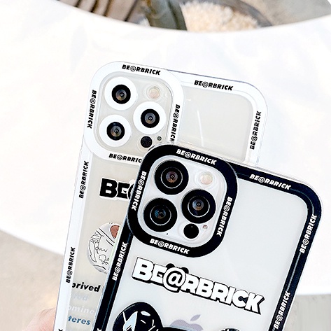 Ốp lưng iphone đẹp in hình Bear Brick cạnh nổi 6/6plus/6s/6splus/7/7plus/8/8plus/x/xr/xs/11/12/13/pro/max/plus/promax