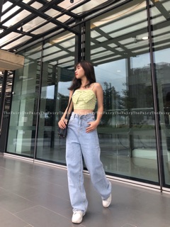 Quần jeans suông