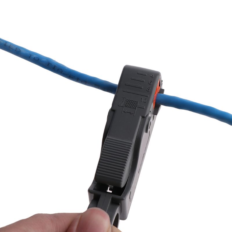 1 Dụng Cụ Cắt Dây Cáp Đồng Trục RG58 RG6 Màu Xám