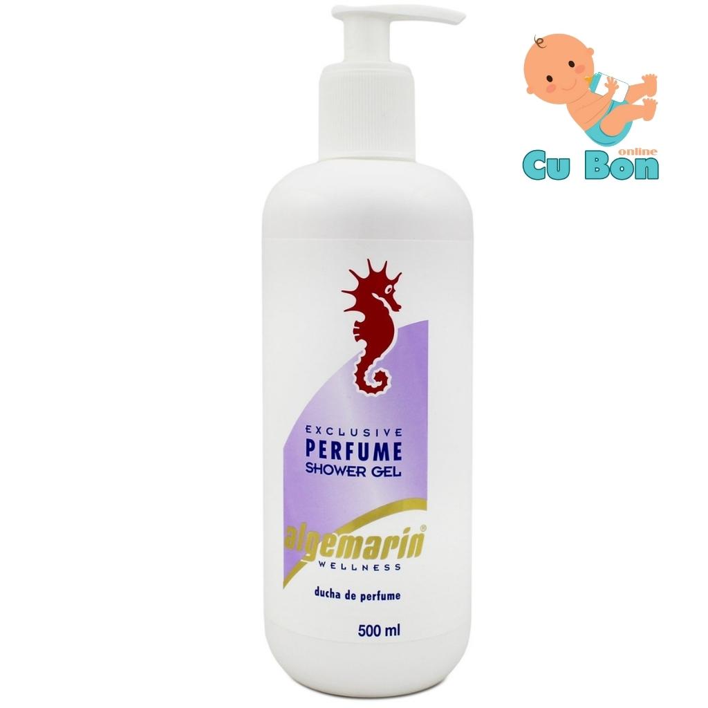 Sữa tắm cá ngựa nước hoa ALGEMARIN PERFUME SHOWER GEL CỦA ĐỨC CHAI 500ML