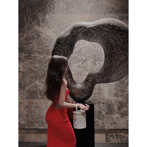 [CHÍNH HÃNG] Túi Hộp Cannes Handbag Edmond Maison Monogram Chính Hãng