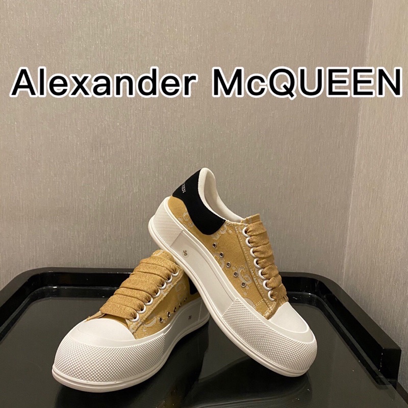 Giày thể thao sneaker cho nữ thương hiệu Alexander McQueen cao cấp