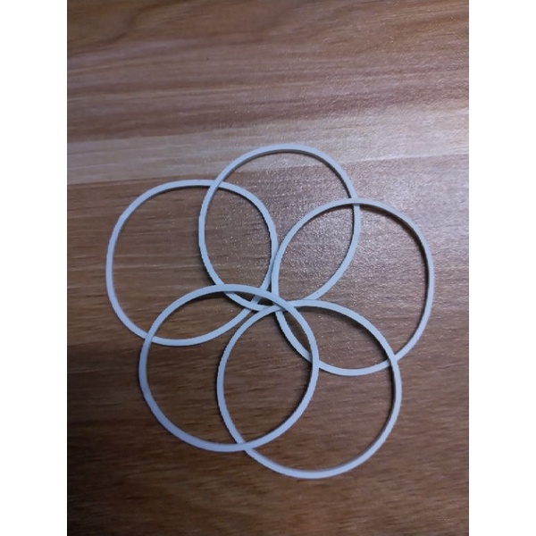 Dây chun màu trắng sữa 100g