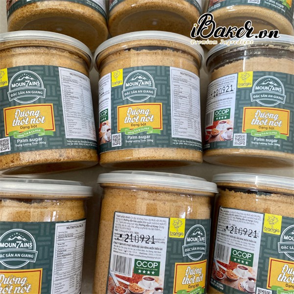 Đường thốt nốt dạng bột Moun7ains hũ 300g