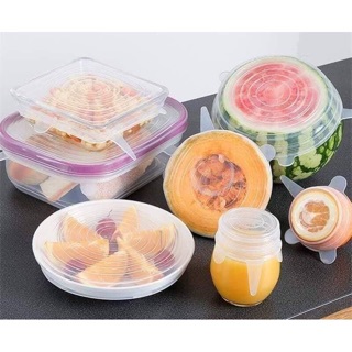 Set 6 màng bọc thực phẩm silicon