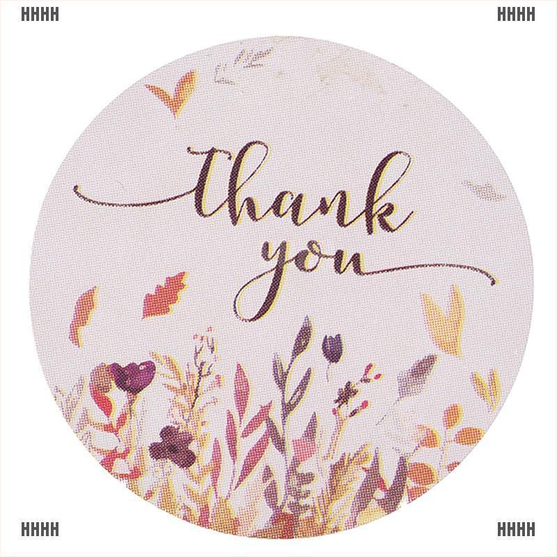 Cuộn 500 Miếng Dán Chữ Thank You Trang Trí