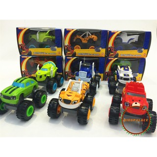 Đồ chơi trẻ em Nickelodeon Blaze và Monster Machines Xe tải siêu đóng thế