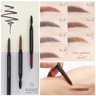 Bút chì kẻ lông mày Innisfree Auto Eyebrow Pencil