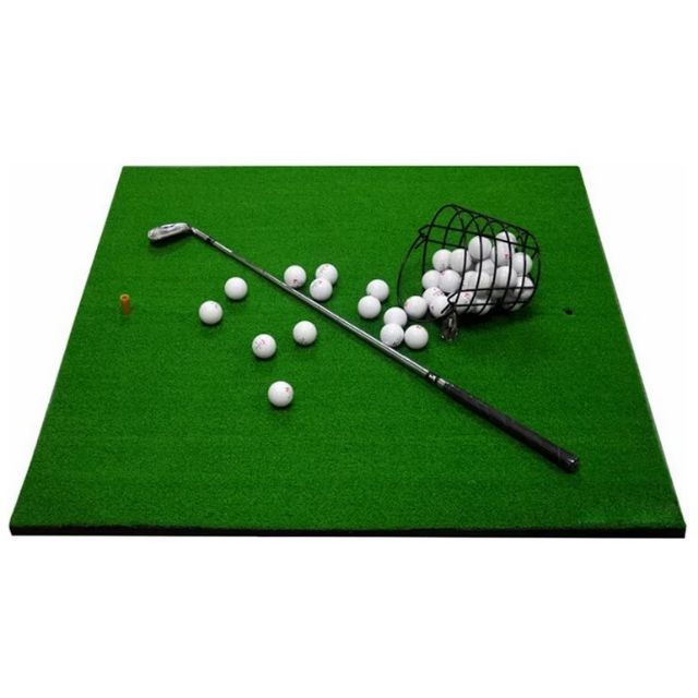 THẢM TẬP GOLF SWING 1,2x1,2m- ẢNH THẬT (TẶNG KÈM 1 TEE CAO SU)