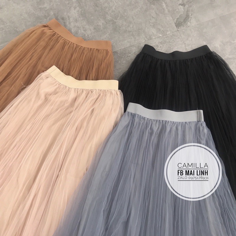 [ Mã FAXANH55 giảm 10K đơn 50K] ⚡️BÁN SỈ⚡️Chân váy lưới 3 lớp QC 4 màu | BigBuy360 - bigbuy360.vn