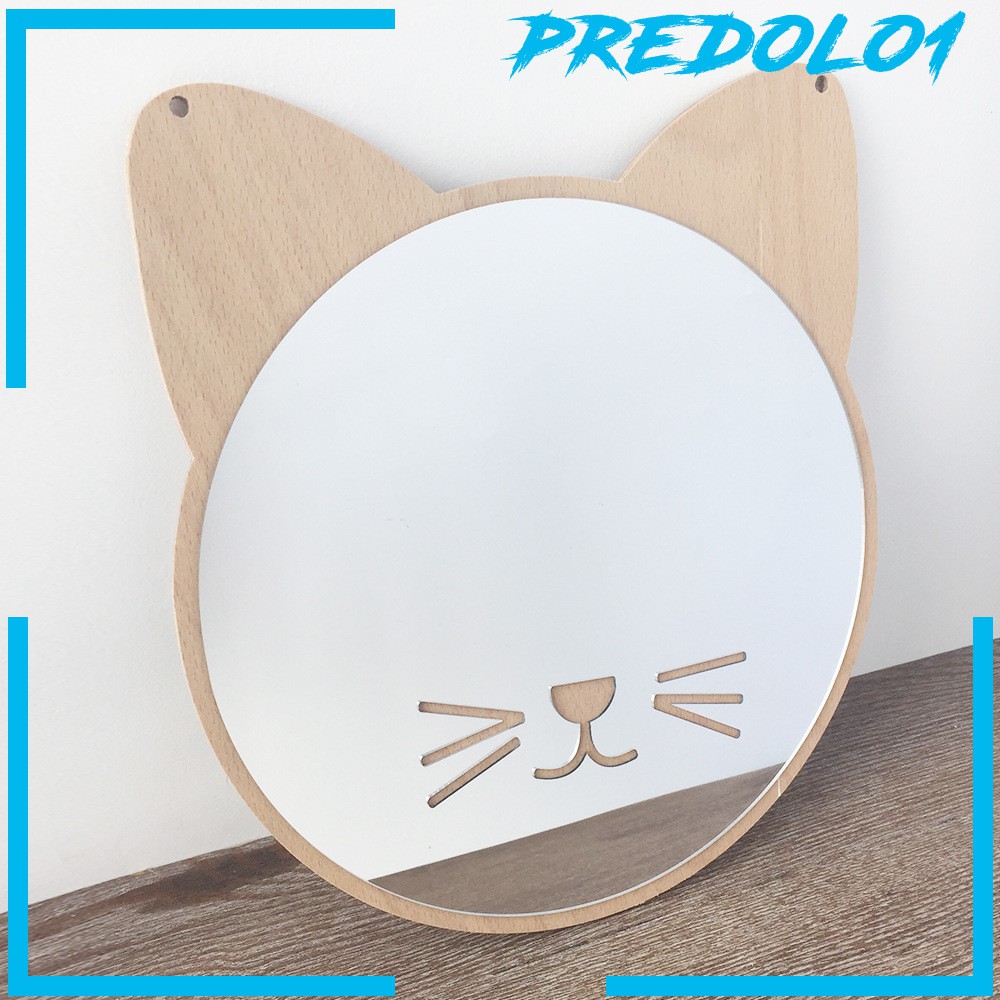 Gương Trang Điểm Treo Tường Bằng Acrylic Kèm Dây Thừng DIY 1