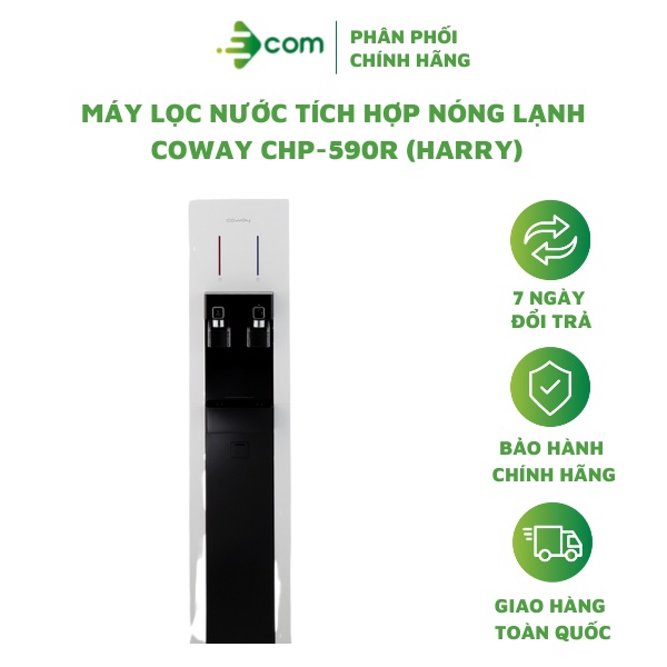 Máy lọc nước tích hợp nóng lạnh Coway CHP-590R (HARRY) - hãng chính hãng