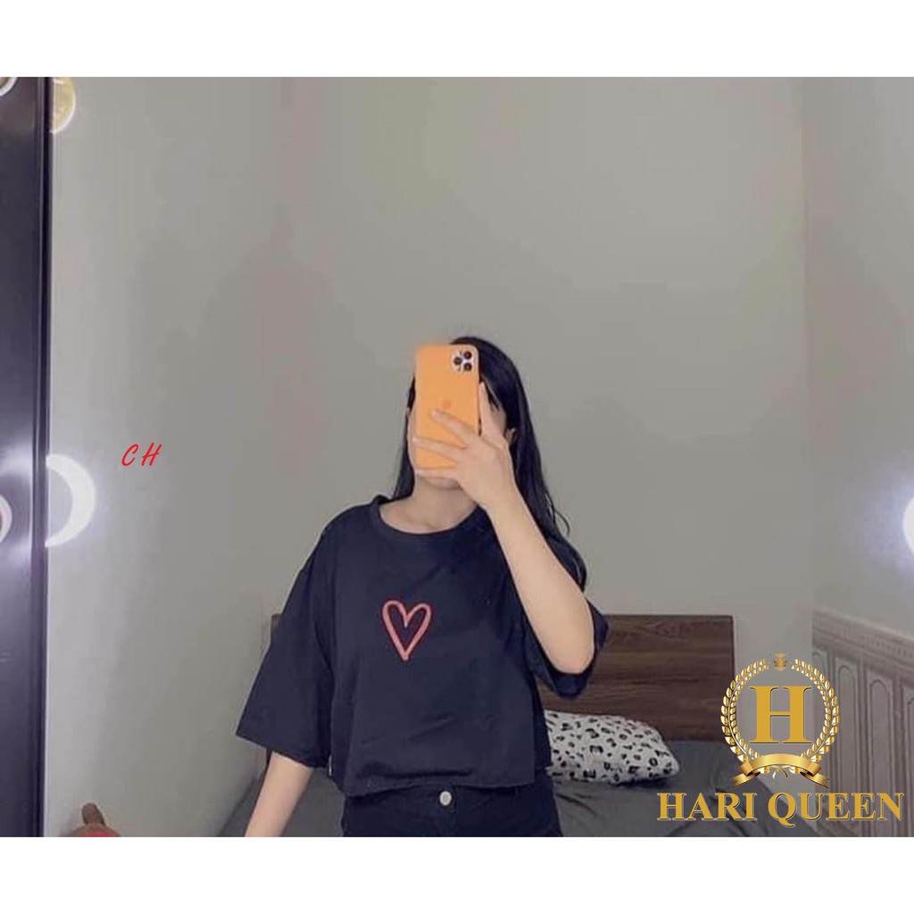 FREE SHIP ĐƠN TỪ 50K Áo croptop tim rỗng COH0620 1