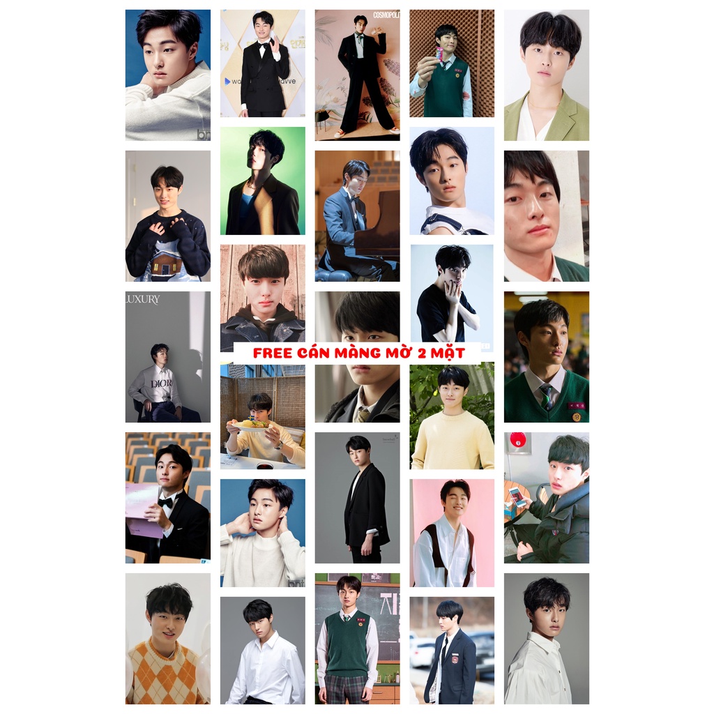 Lomo card 27 ảnh diễn viên Yoon Chan Young