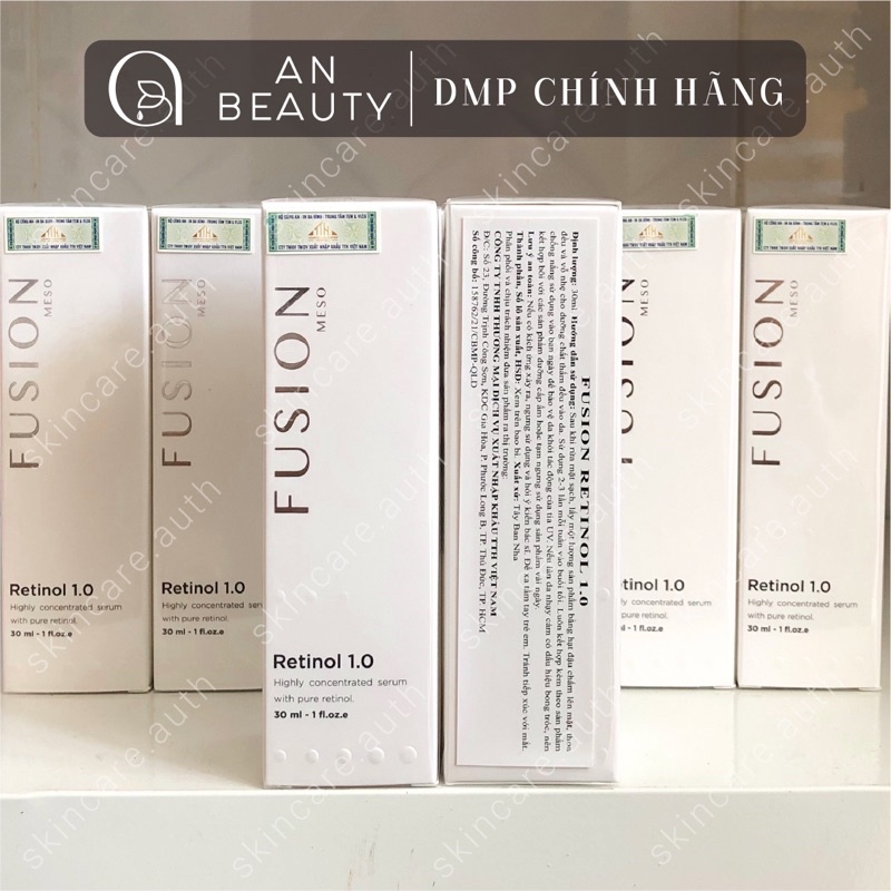 SERUM FUSION RETINOL 1.0 Căng Bóng, Trẻ Hoá Da 30ml