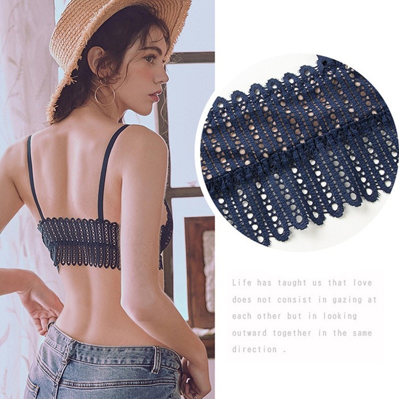 Levao Áo Lót Phối Ren Thời Trang Phong Cách Gợi Cảm Dành Cho Nữ