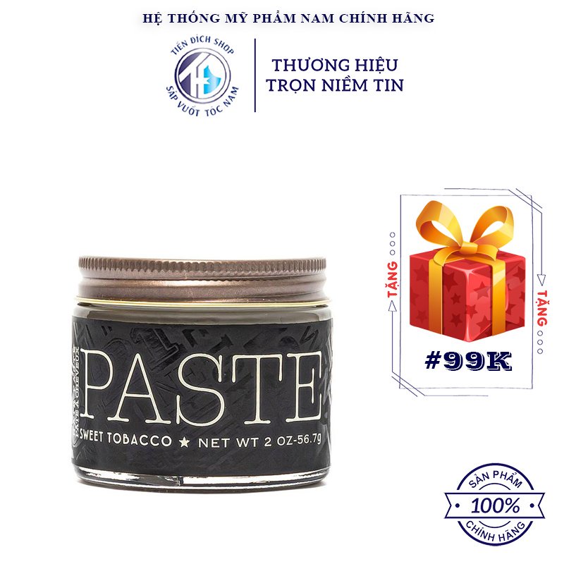 Sáp vuốt tóc nam 18.21 Man Made Paste 57gr cao cấp USA | Tiến Đích Shop - Sapvuottocnam