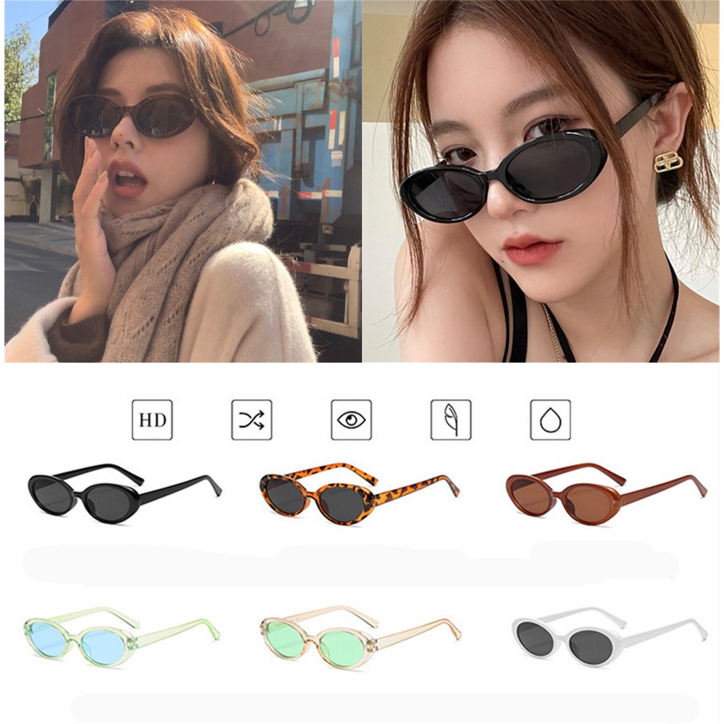 Kính Mát Gọng Oval Thời Trang Nữ