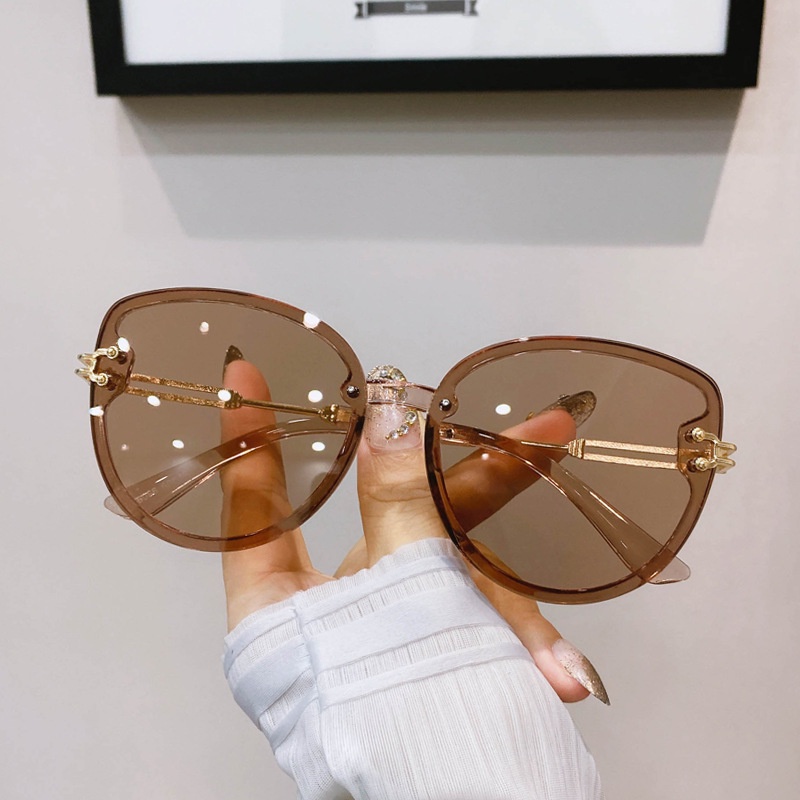 Kính Mát Tròn Chống Tia UV Thời Trang Cho Nữ
