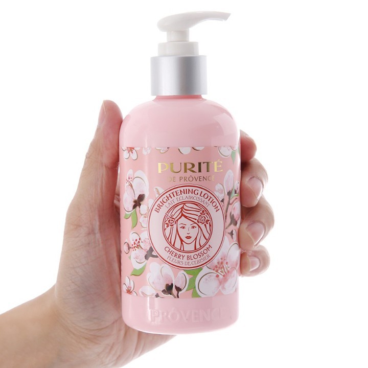 Sữa Dưỡng Thể PURITÉ Sáng Mịn Hương Hoa Anh Đào 250ml
