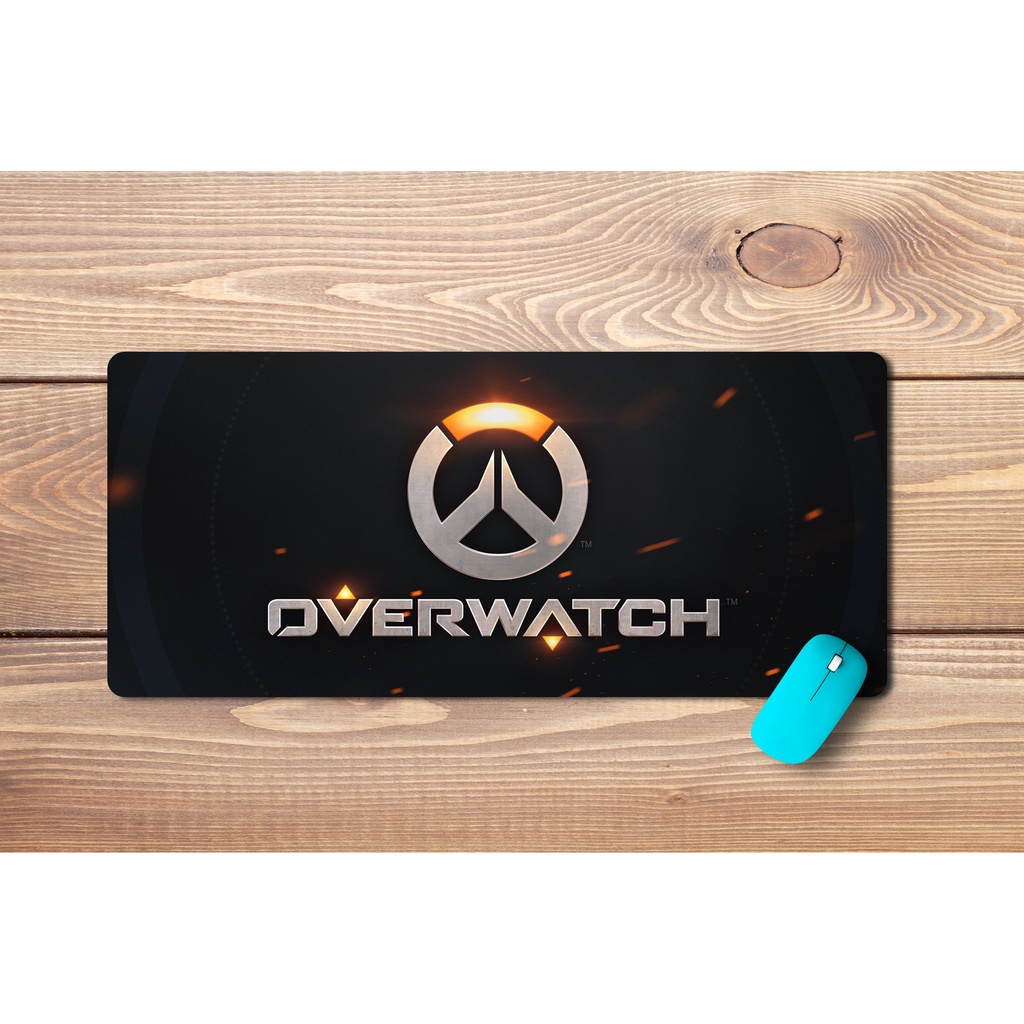 Lót Chuột Game OverWatch, Cao Su 30x80, 40x90, In 3D Đẹp, Bền Chắc, Nhiều Mẫu