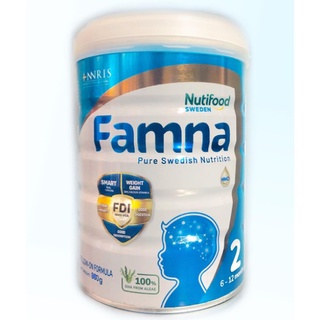 SỮA Bột Famna số 2 Lon 400g - Nutifood [tặng  kèm quà ]