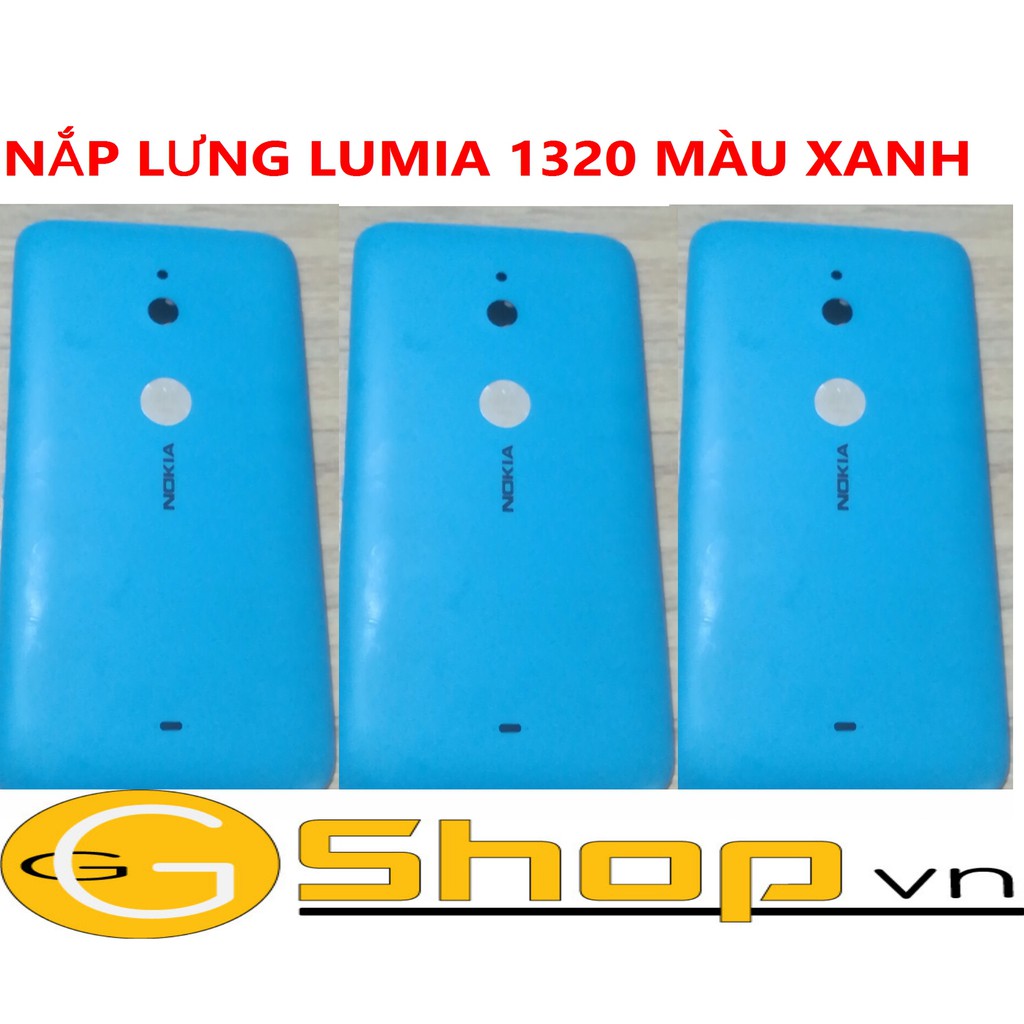 NẮP LƯNG LUMIA 1320 MÀU XANH