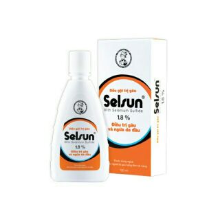 Dầu gội trị gàu Selsun 1.8% dành cho người bị gàu nặng