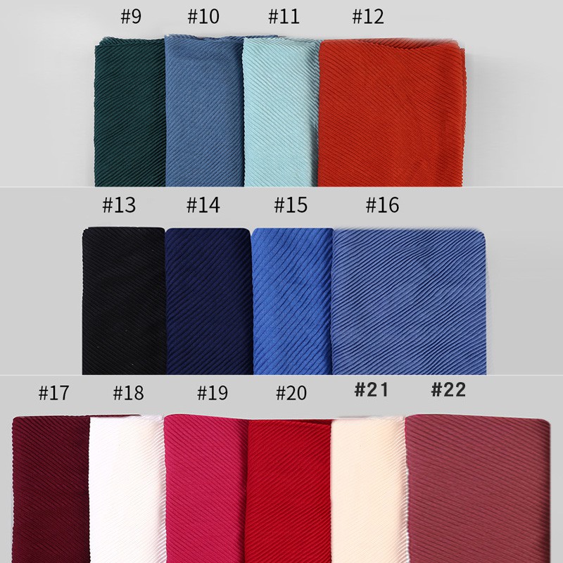 Khăn Choàng Hijab Cotton 22 Màu Wj163