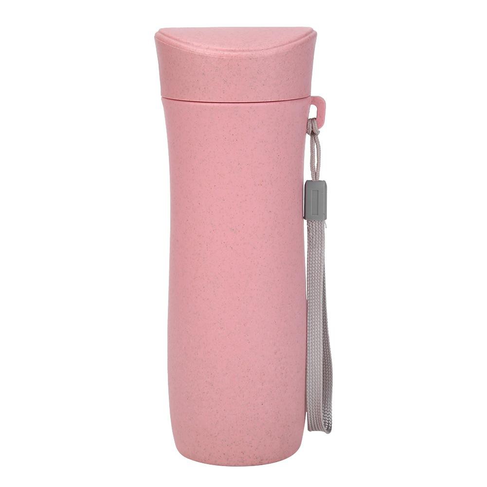 300mL Eco-Friendly Wheat Straw Drinking Cup Portable Coffee Tea Mug Water Bottle