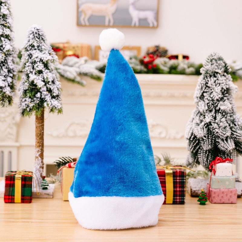Mũ Ông Già Noel Bằng Lông Nhung Dễ Thương Xinh Xắn