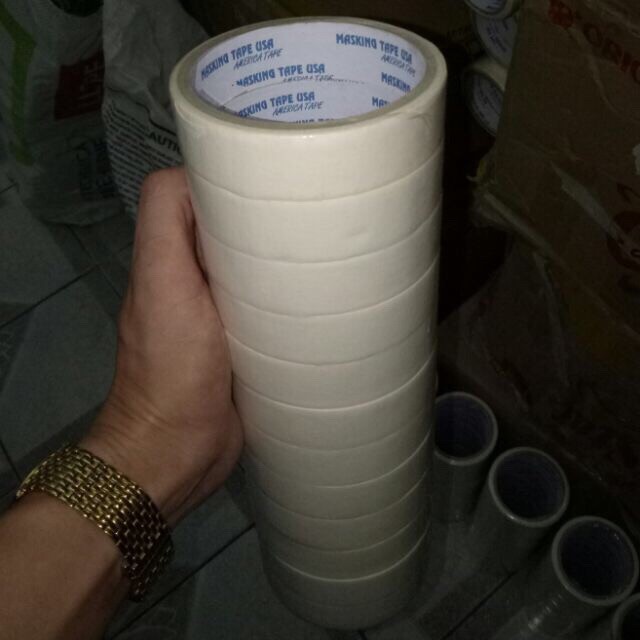 Sỉ 5 Cây Băng dính Giấy 7Y Dài 7m viết lên được Các cỡ