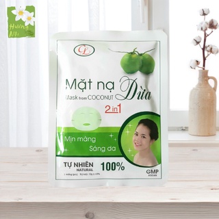 Miếng lẻ dùng thử Mặt nạ dừa Cửu Long
