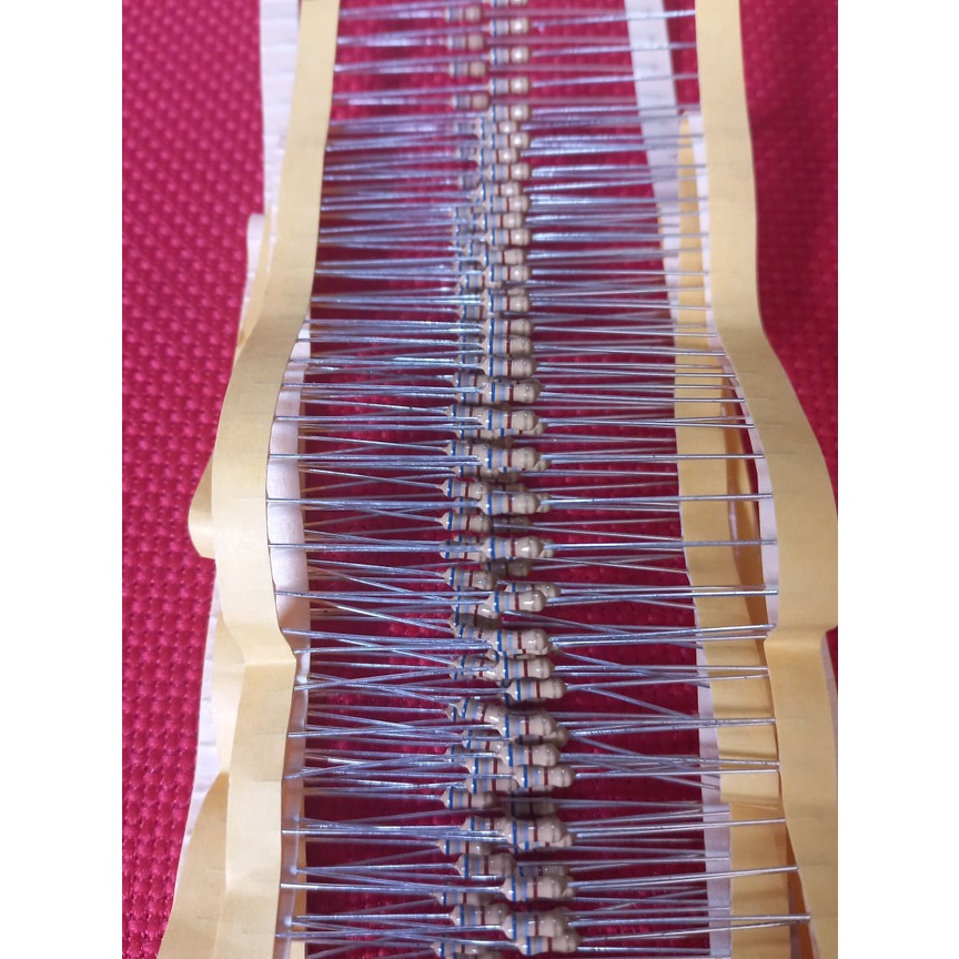 Điện Trở 680ôm 680r 680ohm 1/4W 5% Loại Chân To Bằng Đồng