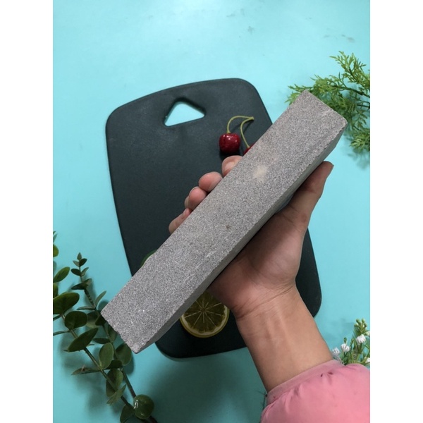 Đá mài tự nhiên mài dao kéo size bé.đá mài mịn