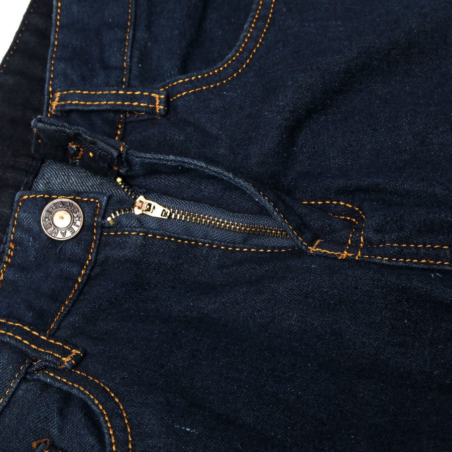 Quần jean nam xanh đen ống suông vải dày TS61 Tronshop | BigBuy360 - bigbuy360.vn