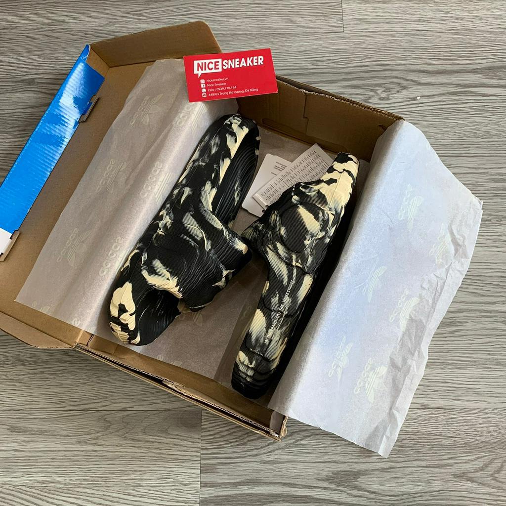 Dép Adilette 22 Slide Quai Ngang Nam Nữ, Dép Bánh Mì Adidas Đúc Nguyên Khối Full Box - NICE SNEAKER | Chất lượng siêuBox