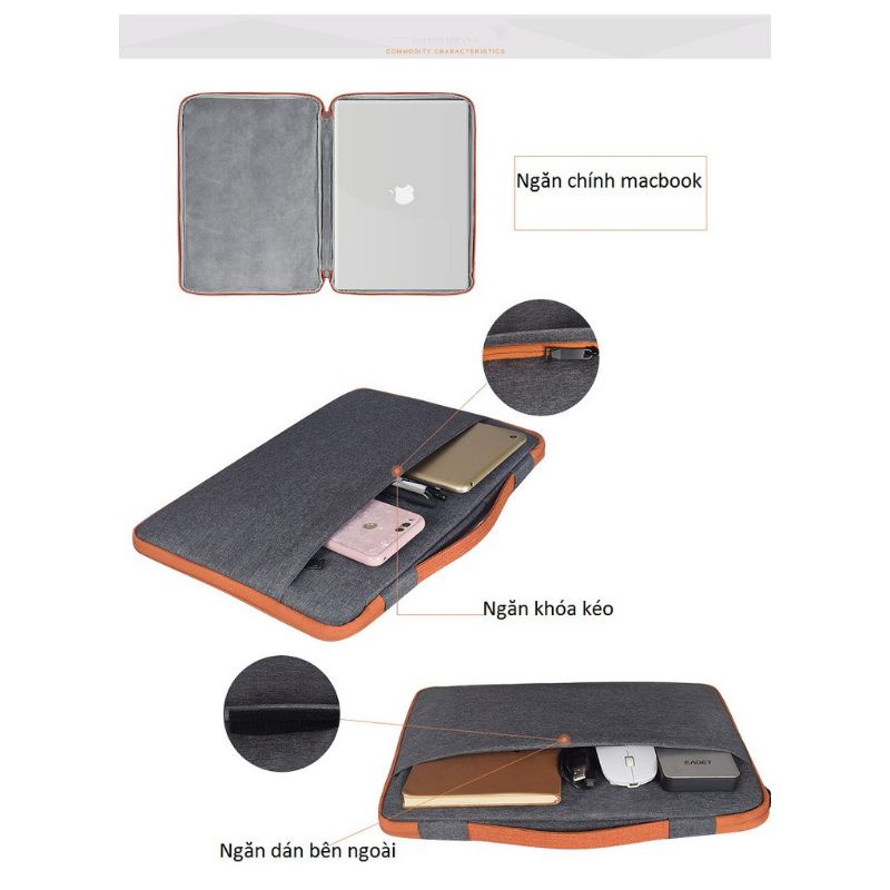 Túi chống shock cho Macbook 13" | WebRaoVat - webraovat.net.vn