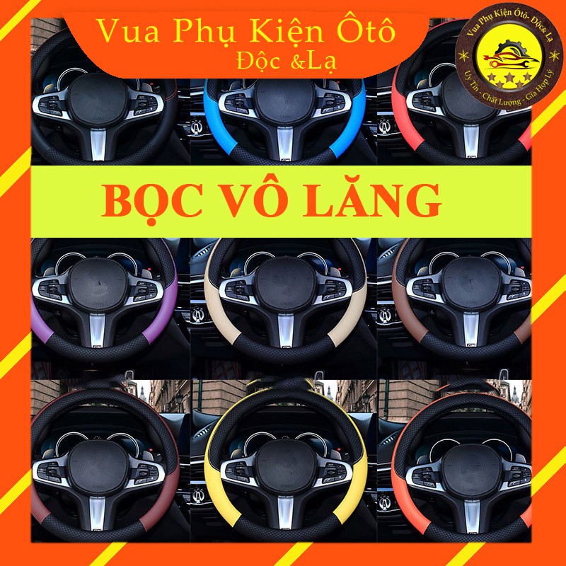 Bọc Vô Lăng Ô tô Da Cao Cấp Mẫu Mới- Kèm Ảnh Thật Feedback | BigBuy360 - bigbuy360.vn