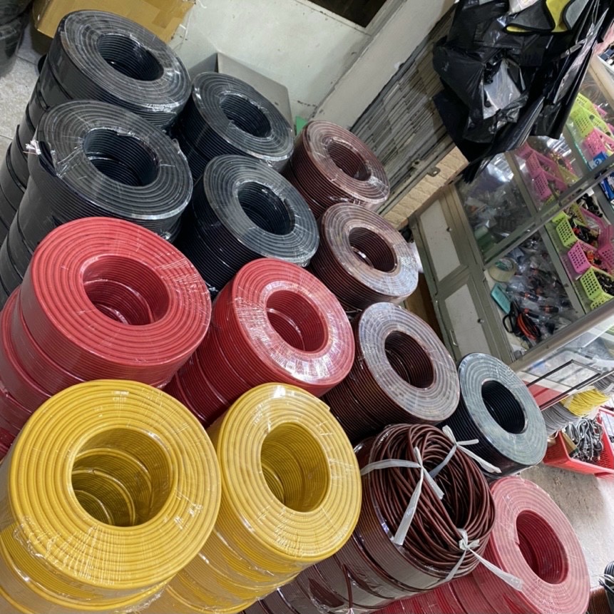 Dây Tín Hiệu Sommer 3 Ruột Màu Nâu làm dây canon, dây micro, dây 6 ly, dây av hoa sen...