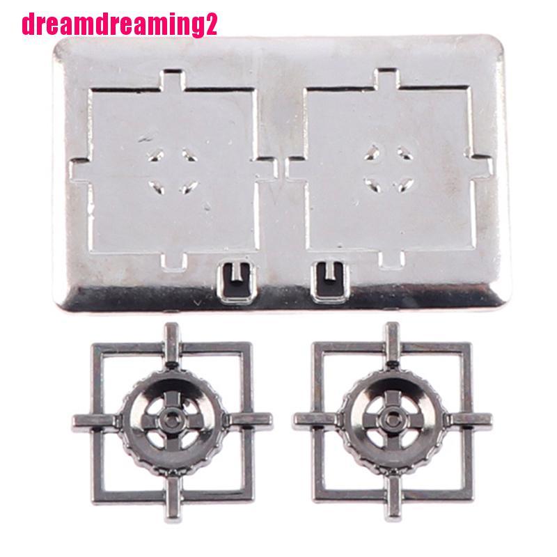 1 Bộ Bếp Ga Mini Tỉ Lệ 1: 1 Trang Trí Nhà Búp Bê