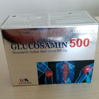 (Nhà thuốc 24h/7) GLUCOSAMIN 500 Giúp xương chắc khớp khỏe, ngăn ngừa thoái hóa khớp, tái tạo mô sụn